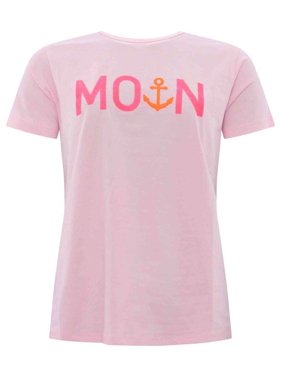 💕 Zwillingsherz T-Shirt "MoinZH" Rosa