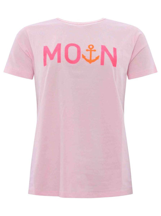 💕 Zwillingsherz T-Shirt "MoinZH" Rosa