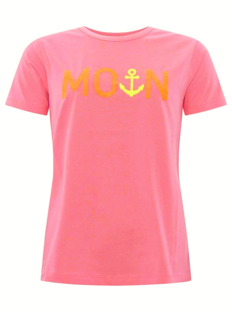 💕 Zwillingsherz T-Shirt "MoinZH" Pink