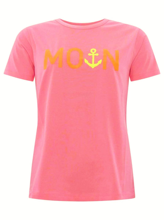 💕 Zwillingsherz T-Shirt "MoinZH" Pink