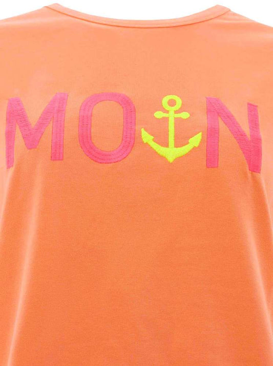 💕 Zwillingsherz T-Shirt "MoinZH" Orange