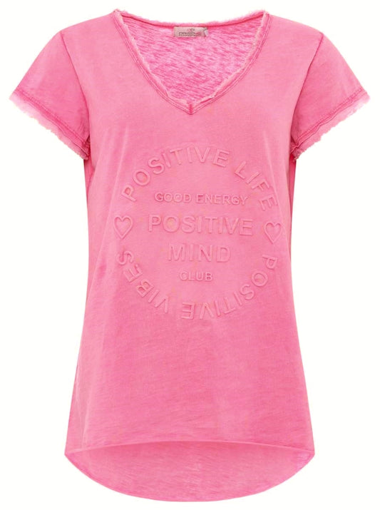 💕 Zwillingsherz Shirt "Tail" Pink