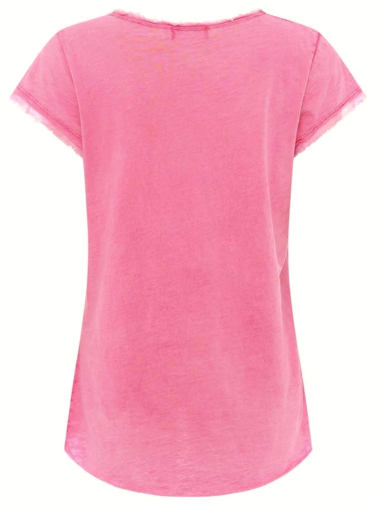 💕 Zwillingsherz Shirt "Tail" Pink