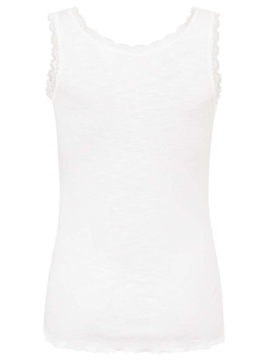 💕 Zwillingsherz Top "Spitze" Weiß