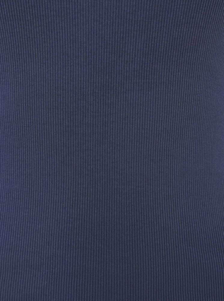 💕 Zwillingsherz Top "Rippe" Tanktop Navy