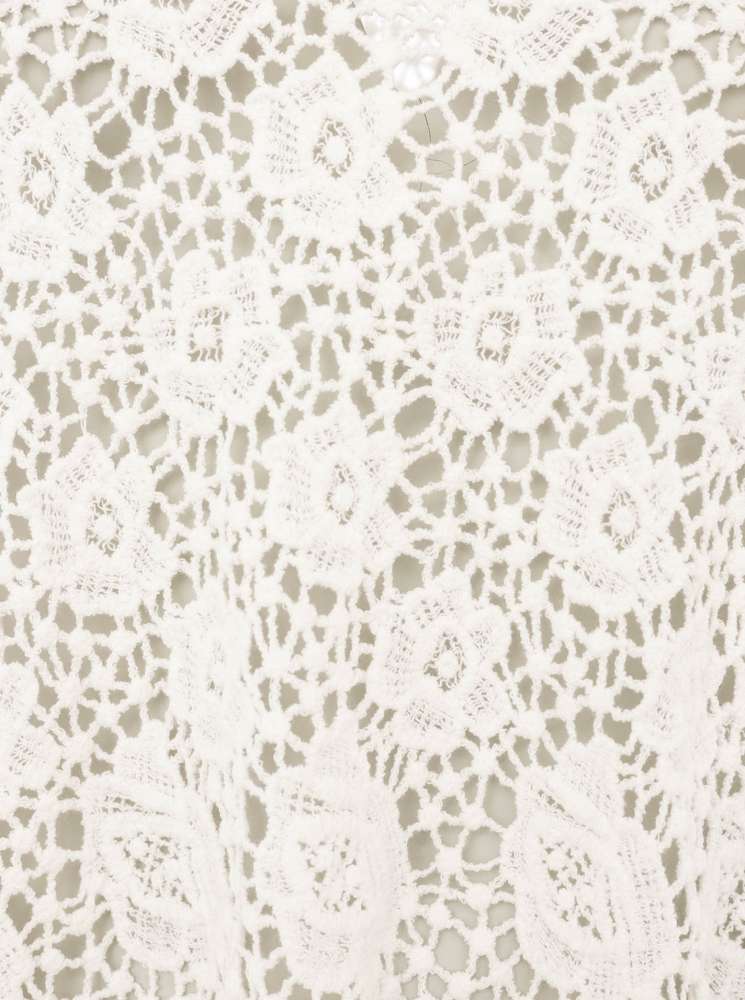 💕 Zwillingsherz Top "Flowers" Weiß