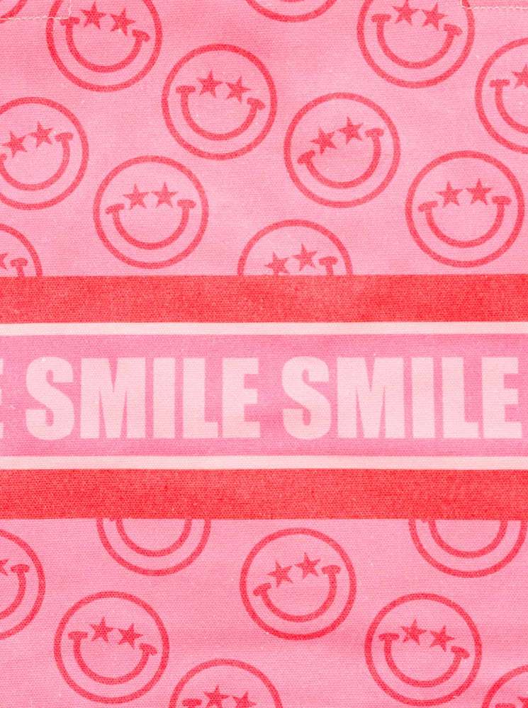 💕 Zwillingsherz Tasche Shopper "Smile Smile Smile" Tote bag Pink