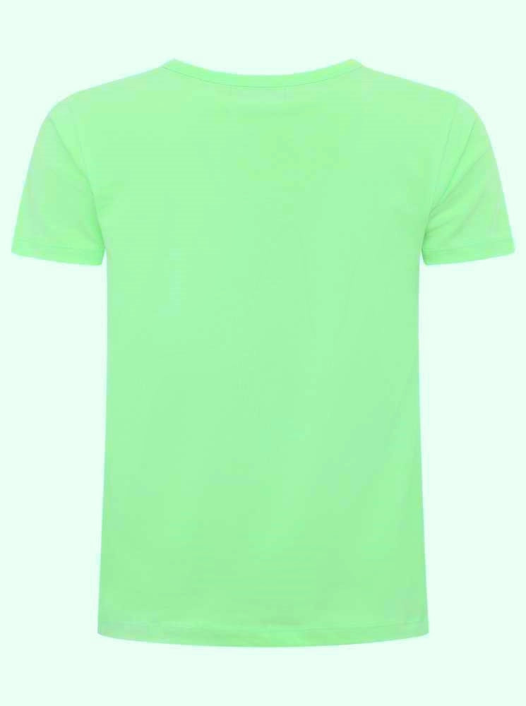 💕 Zwillingsherz T-Shirt "Moin ZH" Neongrün