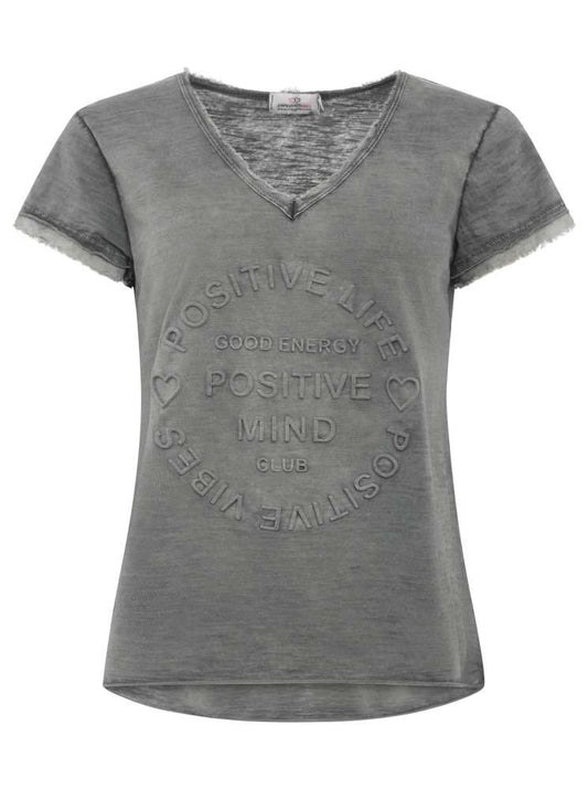 💕 Zwillingsherz Shirt "Tail" Dunkelgrau