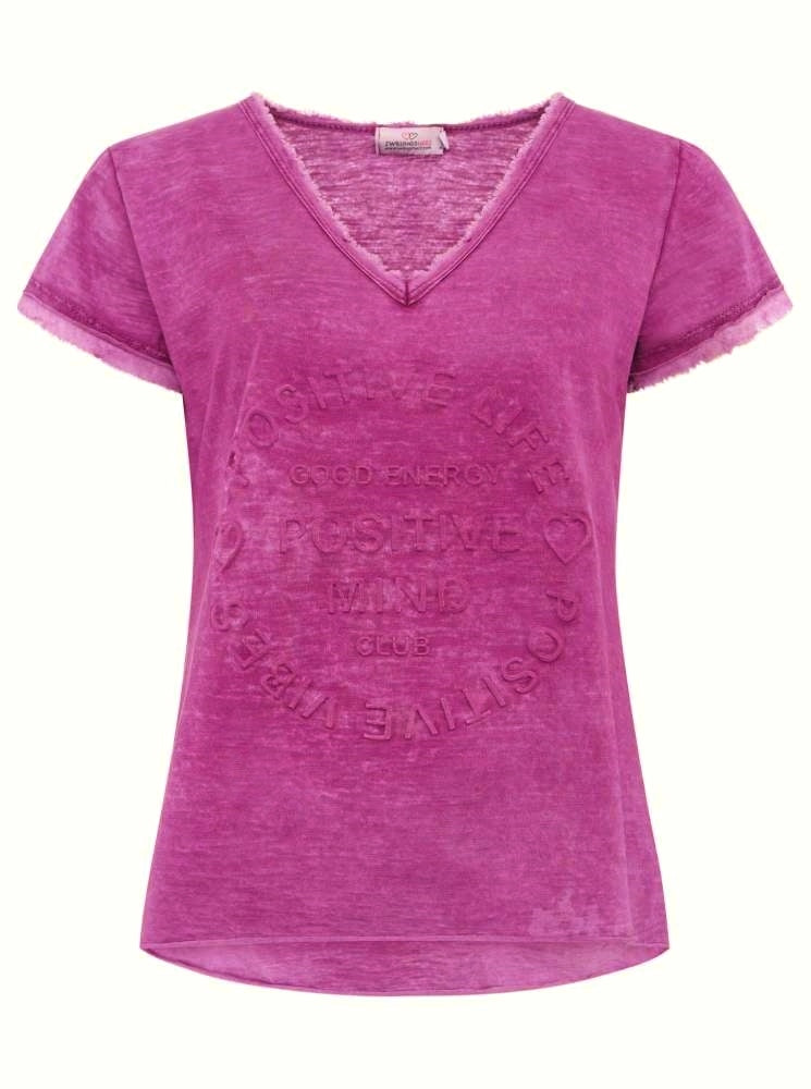 💕 Zwillingsherz Shirt "Tail" Beere