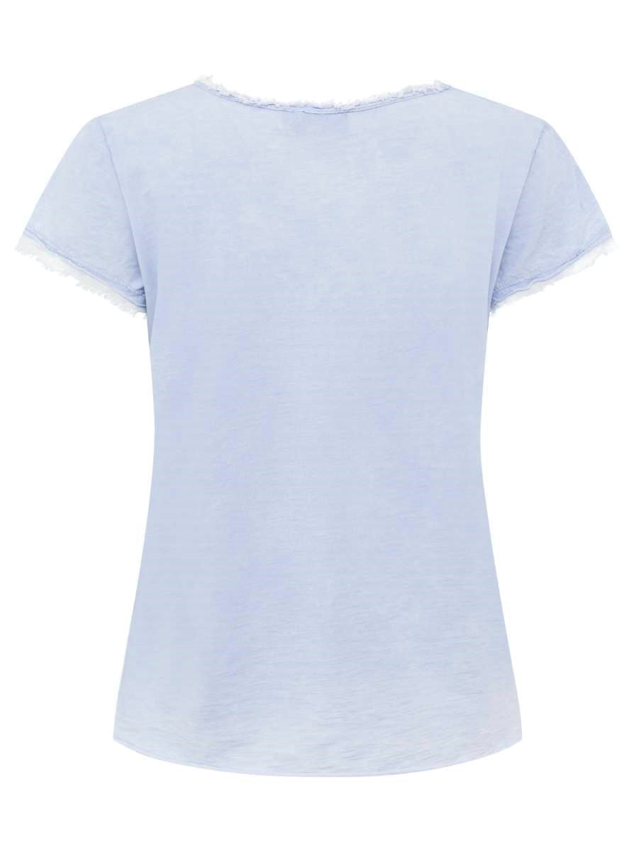 💕 Zwillingsherz Shirt "Tail" Hellblau