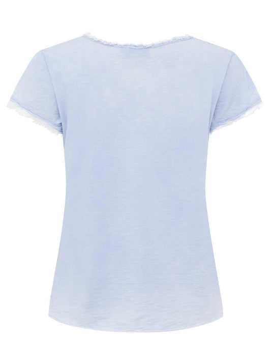 💕 Zwillingsherz Shirt "Tail" Hellblau