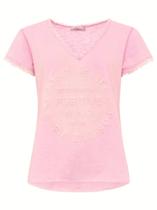 💕 Zwillingsherz Shirt "Tail" Rosa