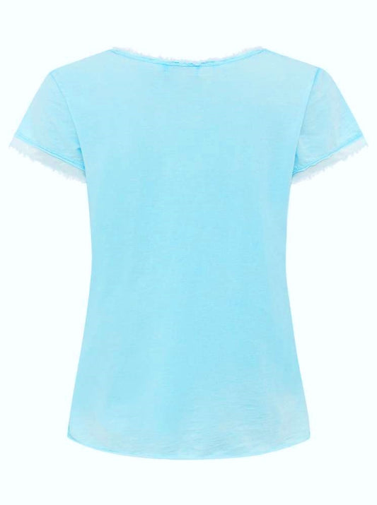 💕 Zwillingsherz Shirt "Tail" Türkis