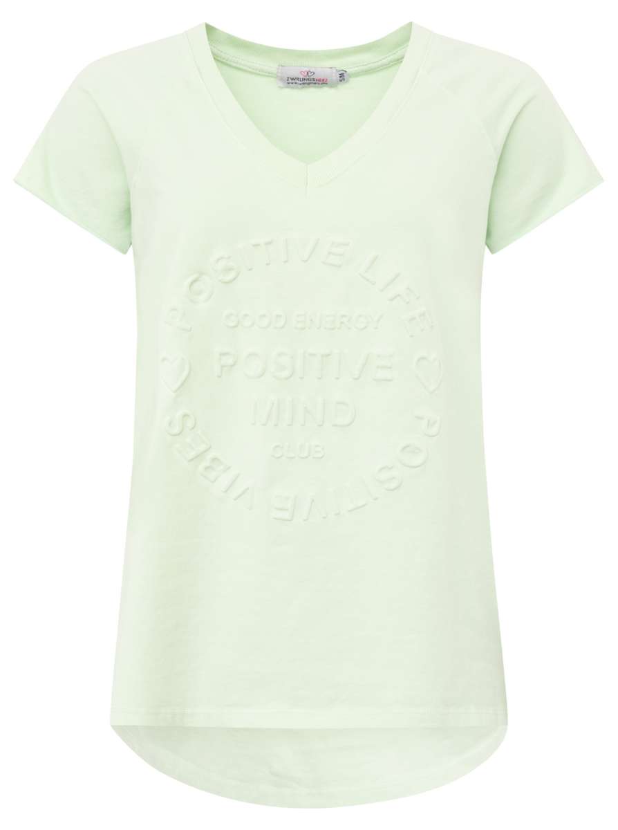 💕 Zwillingsherz Oversized Shirt "Positive Mind"