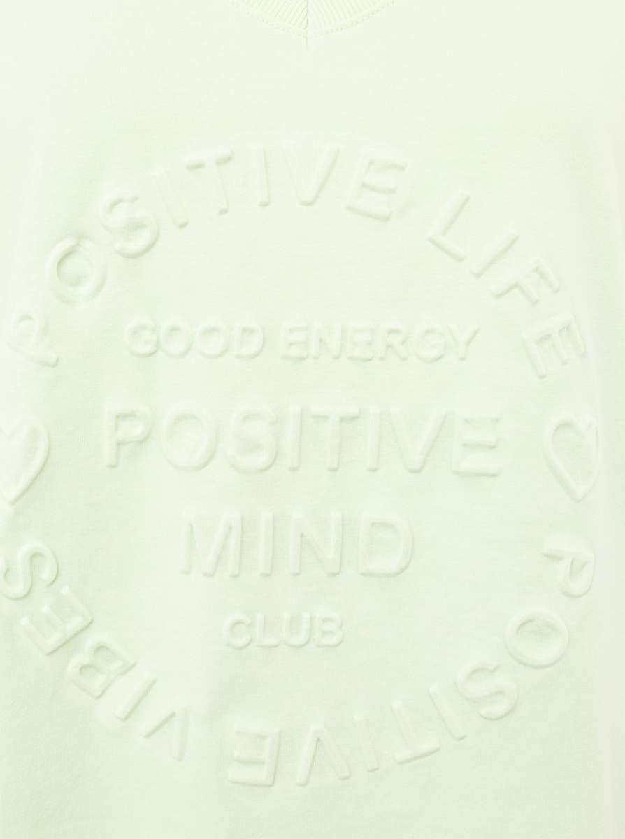 💕 Zwillingsherz Oversized Shirt "Positive Mind"