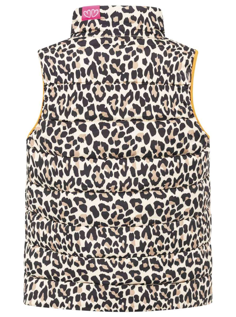 💕 Zwillingsherz Wendeweste "Leo Strandpink" Kurz Weste Beige