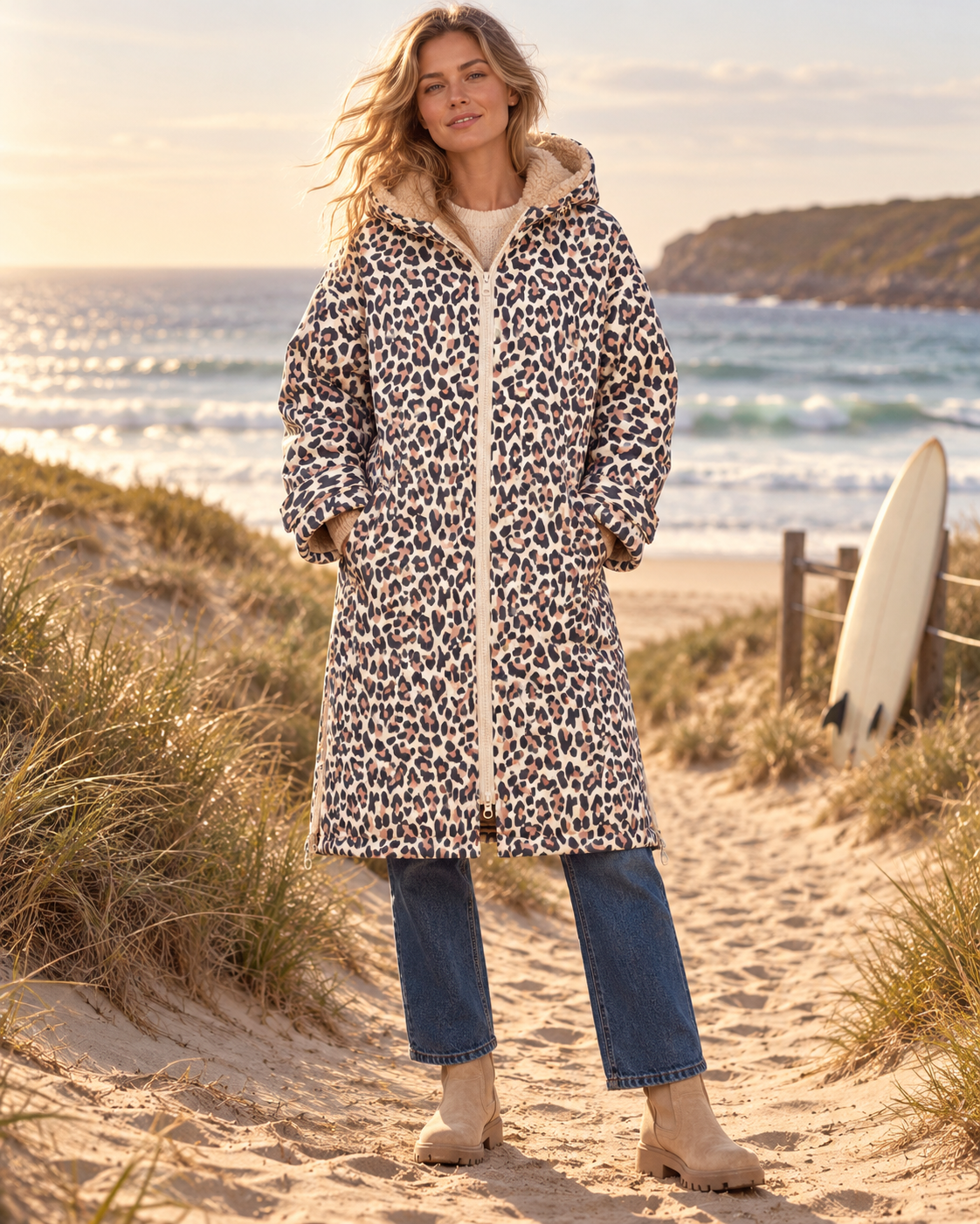💕 Zwillingsherz Oversize "Windjacke ZH" Windmantel 2 Farben