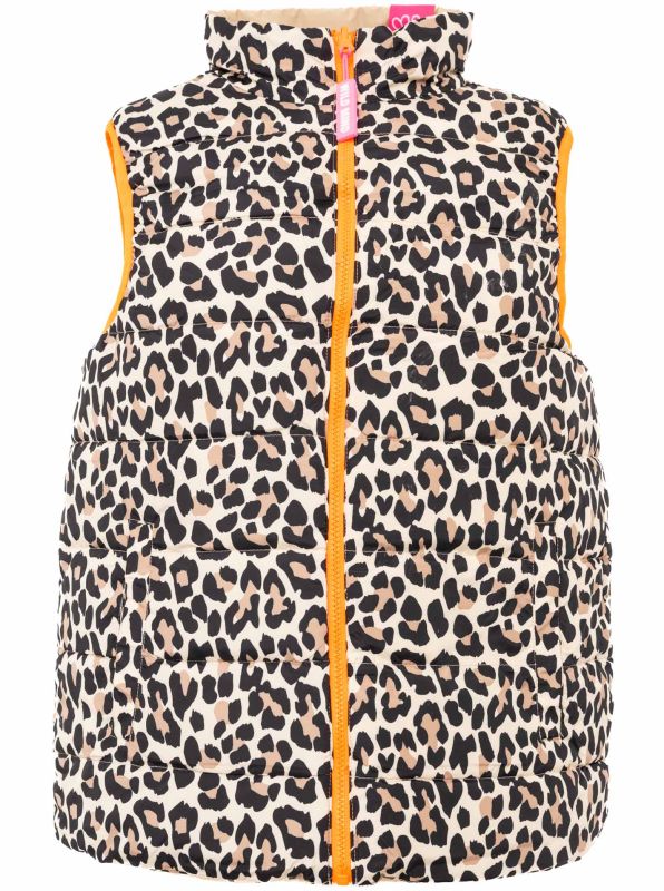 💕 Zwillingsherz Wendeweste "Leo Strandpink" Kurz Weste Beige