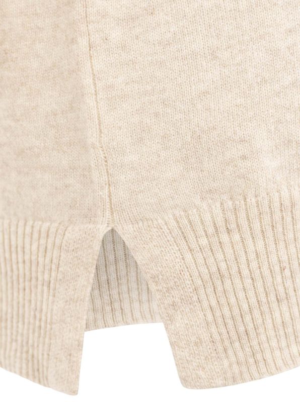 💕 Zwillingsherz Pullover Pulli Rolli Rollkragenpullover 100 % Kaschmir "High Neck" Hellbeige