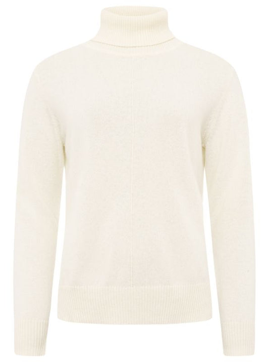 💕 Zwillingsherz Pullover Pulli Rolli Rollkragenpullover 100 % Kaschmir "High Neck" Weiß