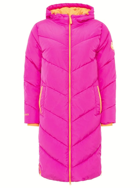 💕 Zwillingsherz Steppmantel "Happy Vibes" Pink