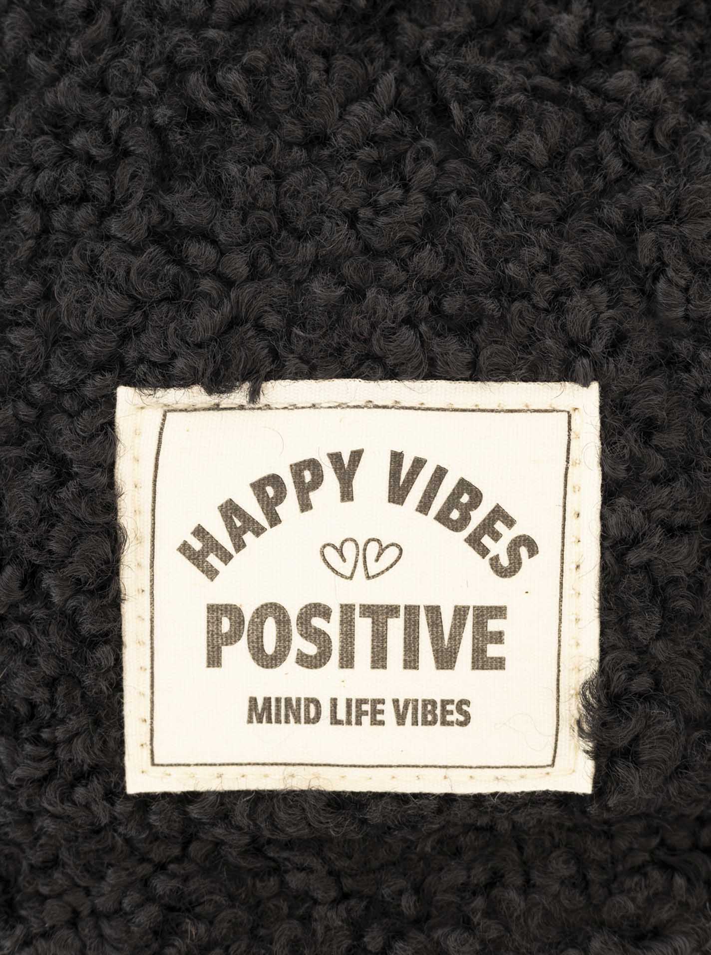Crossbodybag Teddy "Good Vibes" Schwarz