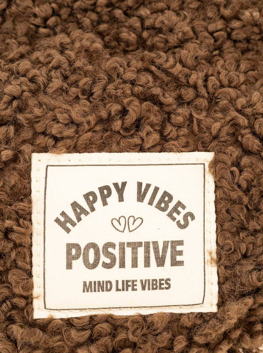 Crossbodybag Teddy "Good Vibes" Braun