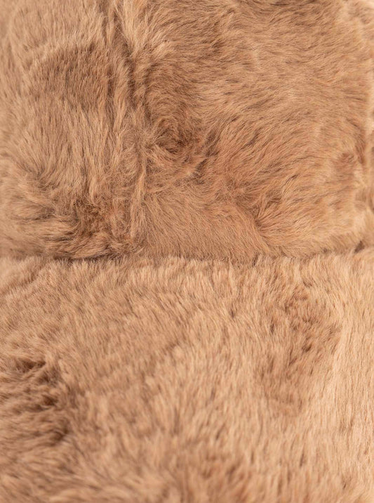 💕 Zwillingsherz Cap "Fury" Braun