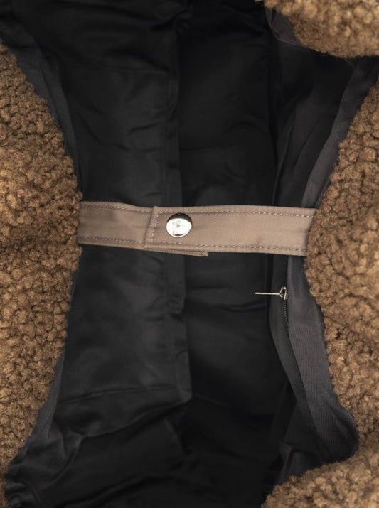 💕 Zwillingsherz Shopper XXL "Teddy" Braun