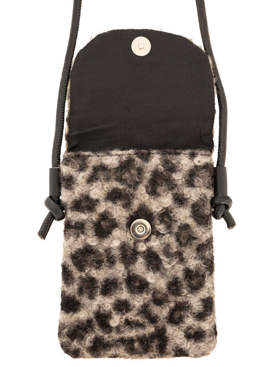 💕 Zwillingsherz Handytasche "Teddy & Leo" Grau