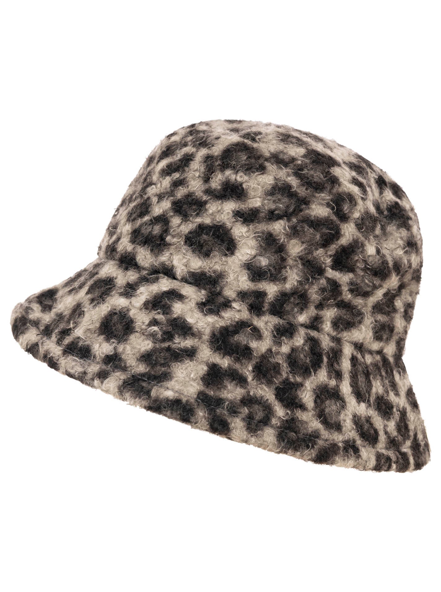 💕 Zwillingsherz Bucket Hat "Leo" Hut Grau