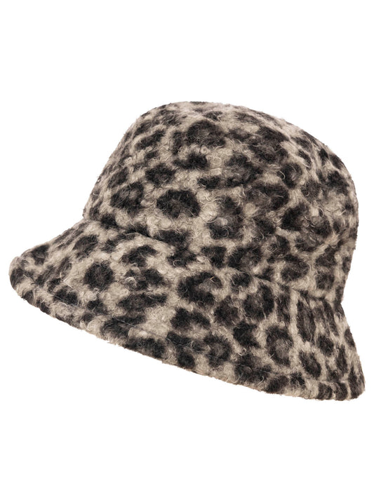 💕 Zwillingsherz Bucket Hat "Leo" Hut Grau