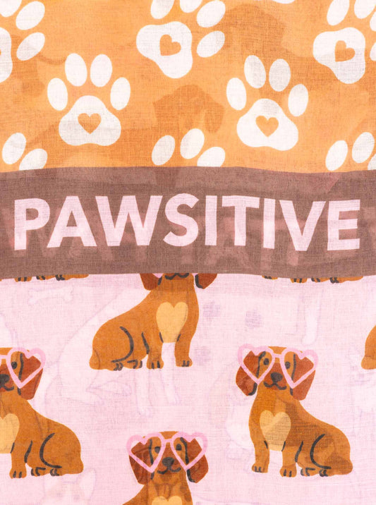 💕 Zwillingsherz Schal "Pawsitive" Beige