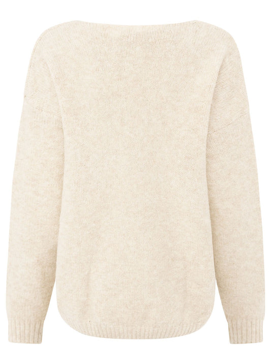 💕 Zwillingsherz Kuschel Pullover "Wollmix Herz" Pullover Beige