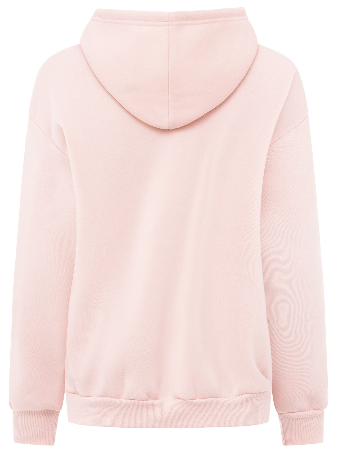 💕 Zwillingsherz Hoodiejacke Zip "Basic Uni" Rosa