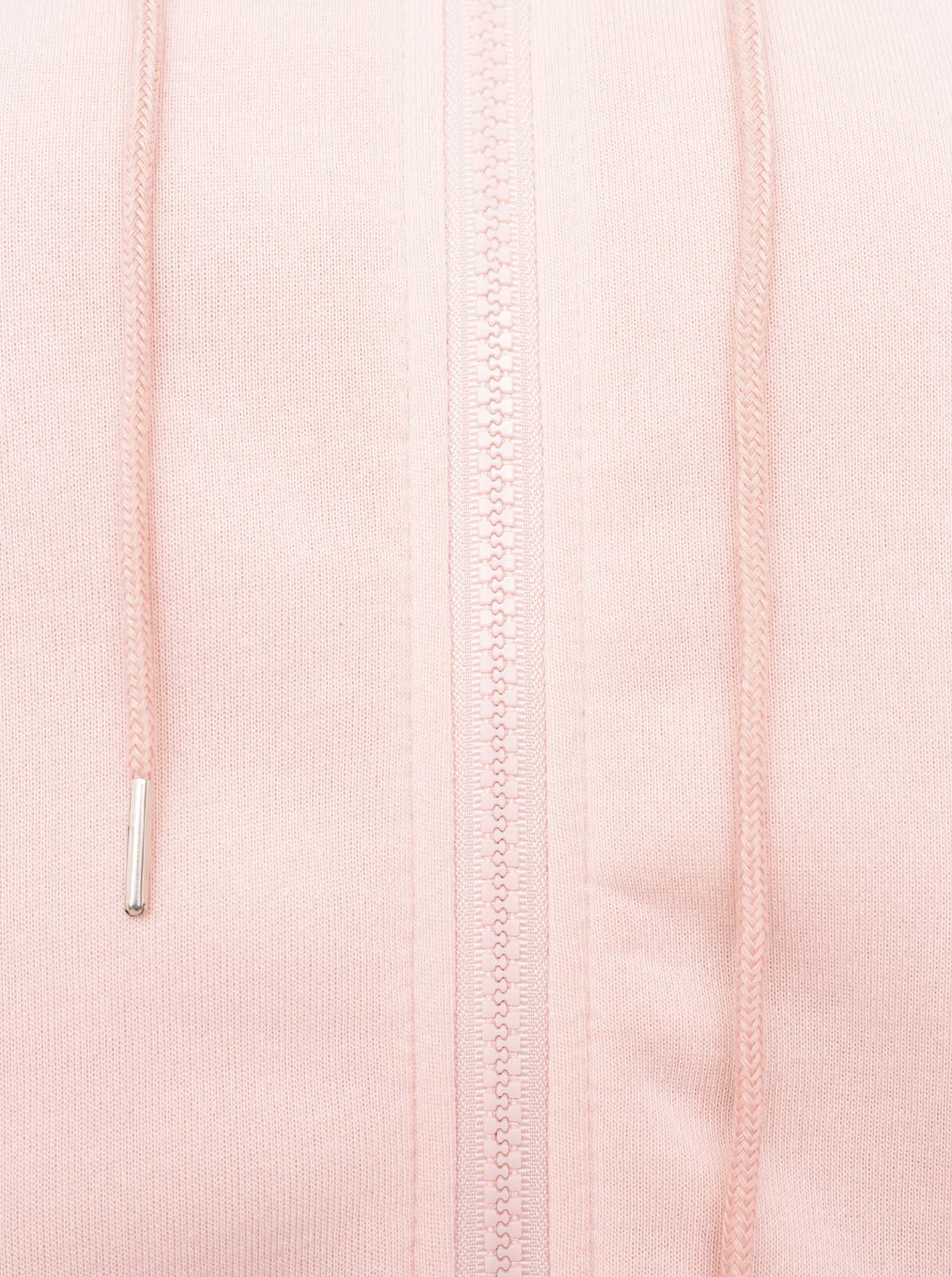 💕 Zwillingsherz Hoodiejacke Zip "Basic Uni" Rosa