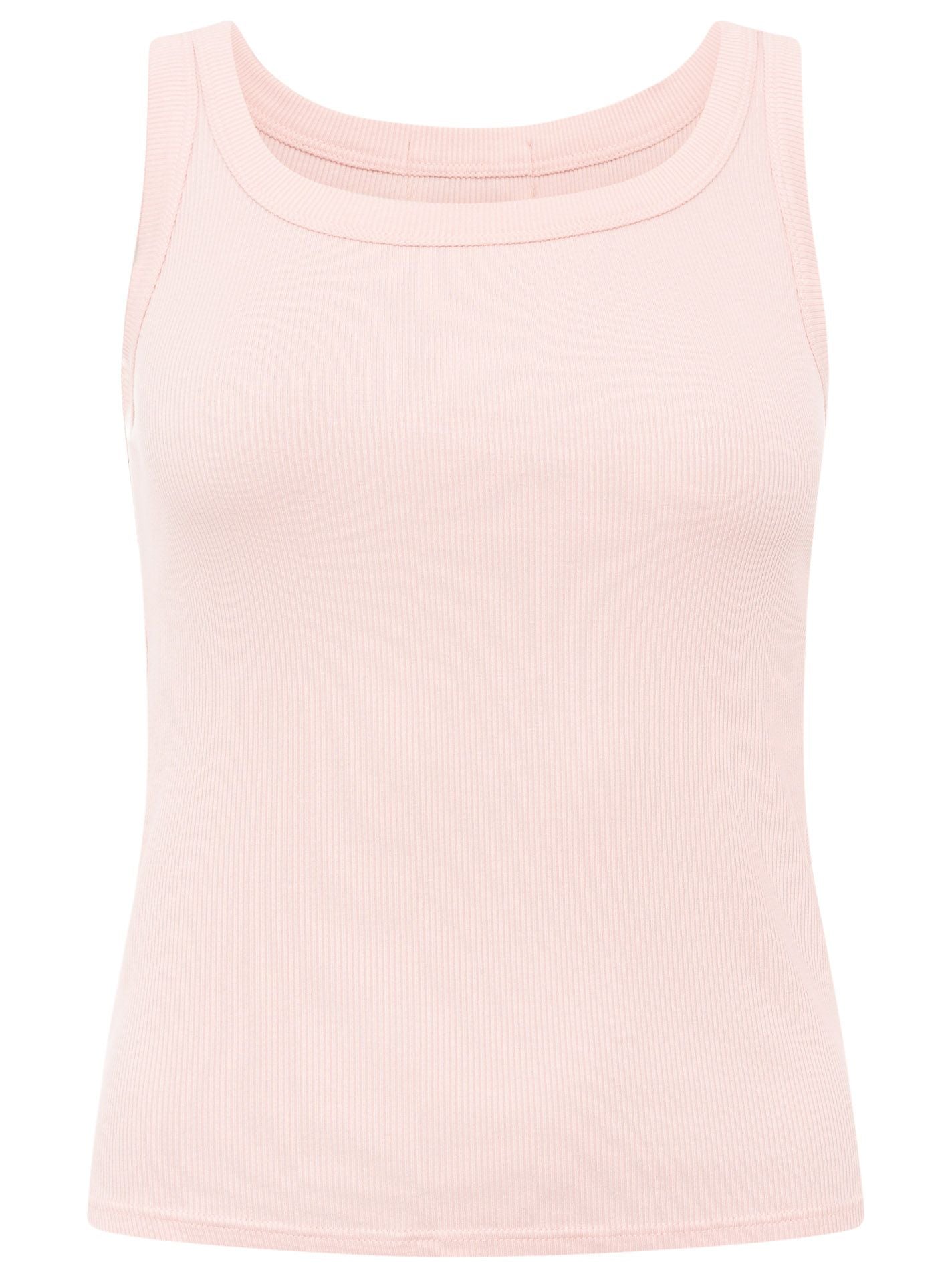 💕 Zwillingsherz Top "Uni Basic" Tanktop Rosa