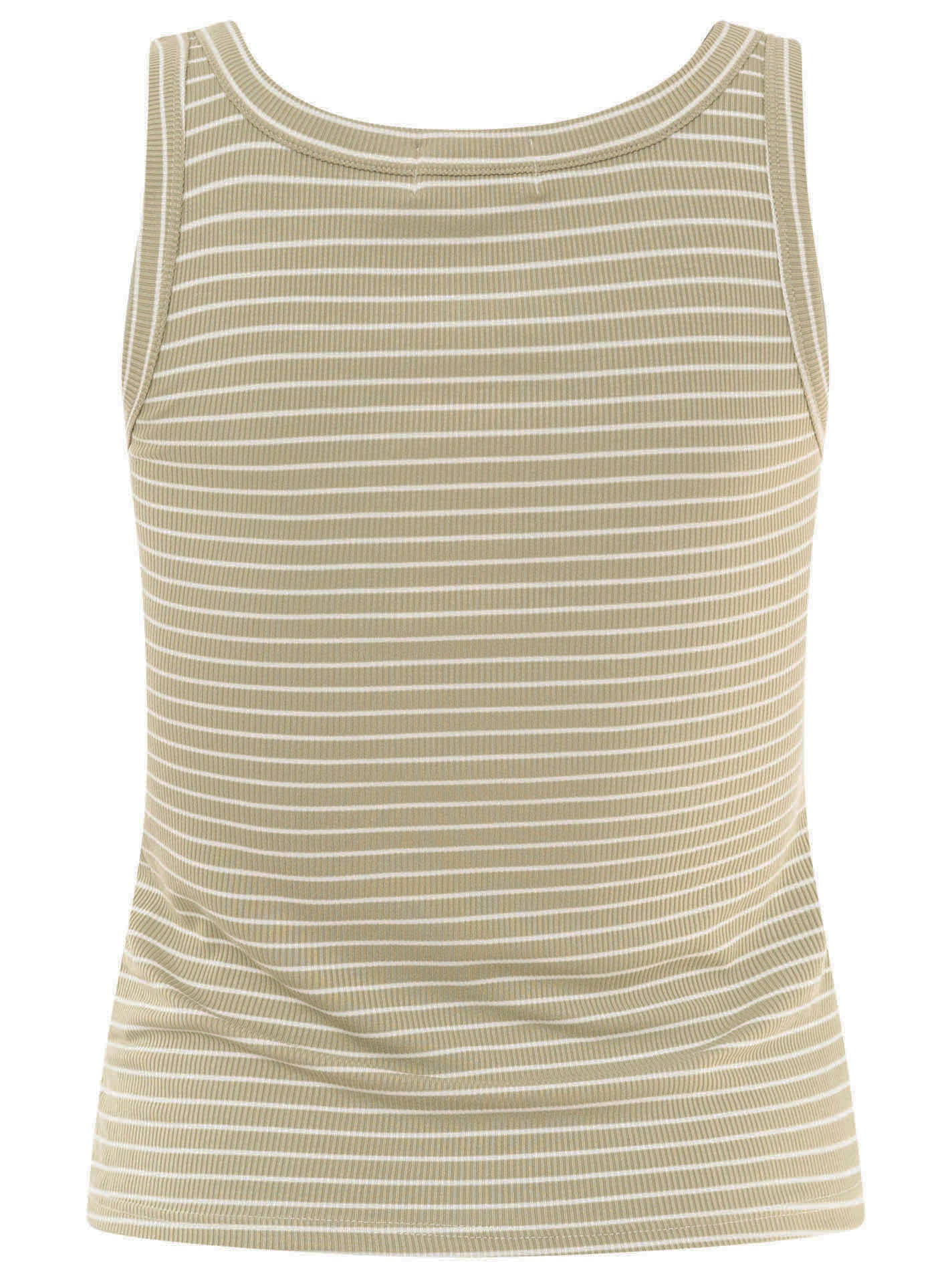 💕 Zwillingsherz Top "Streifen" Tanktop Grün