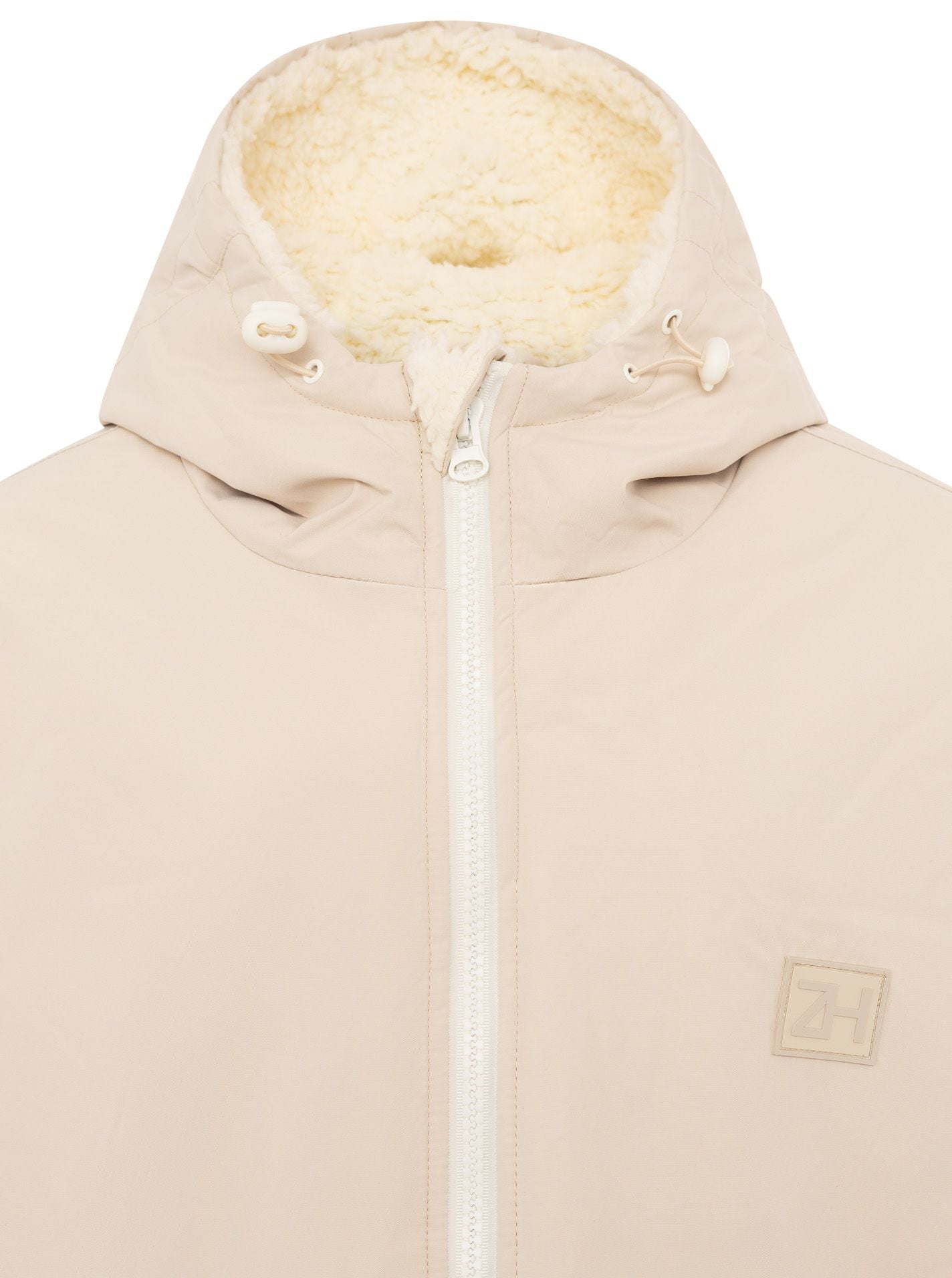 💕 Zwillingsherz Oversize "Windjacke ZH" Windmantel Hellbeige
