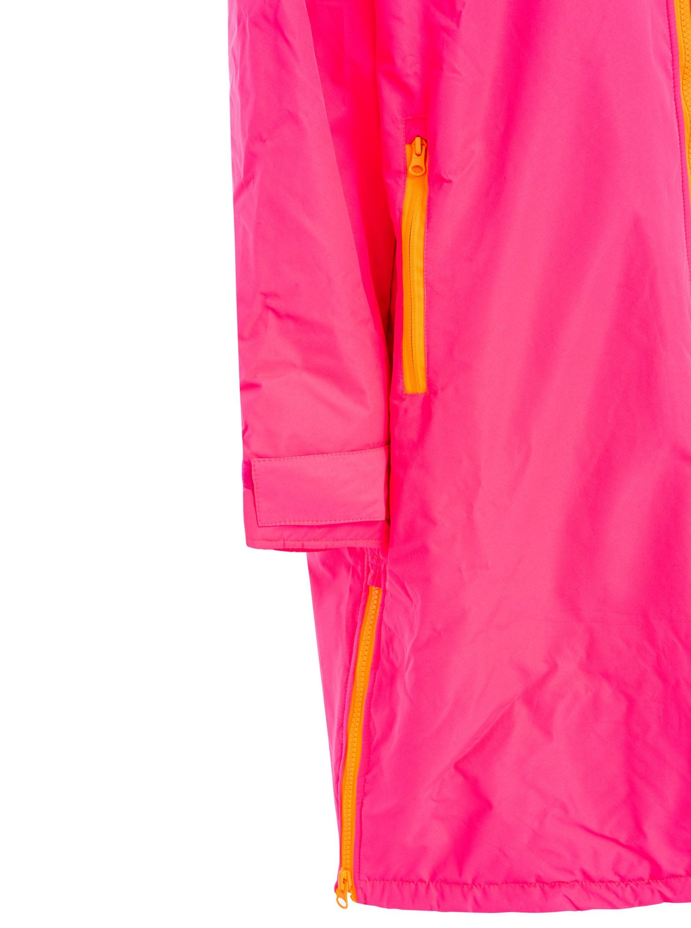 💕 Zwillingsherz Oversize "Windjacke ZH" Windmantel Neonpink