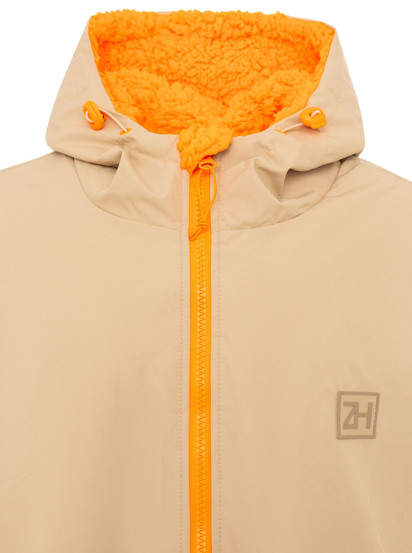 💕 Zwillingsherz Oversize "Windjacke ZH" Windmantel Beige