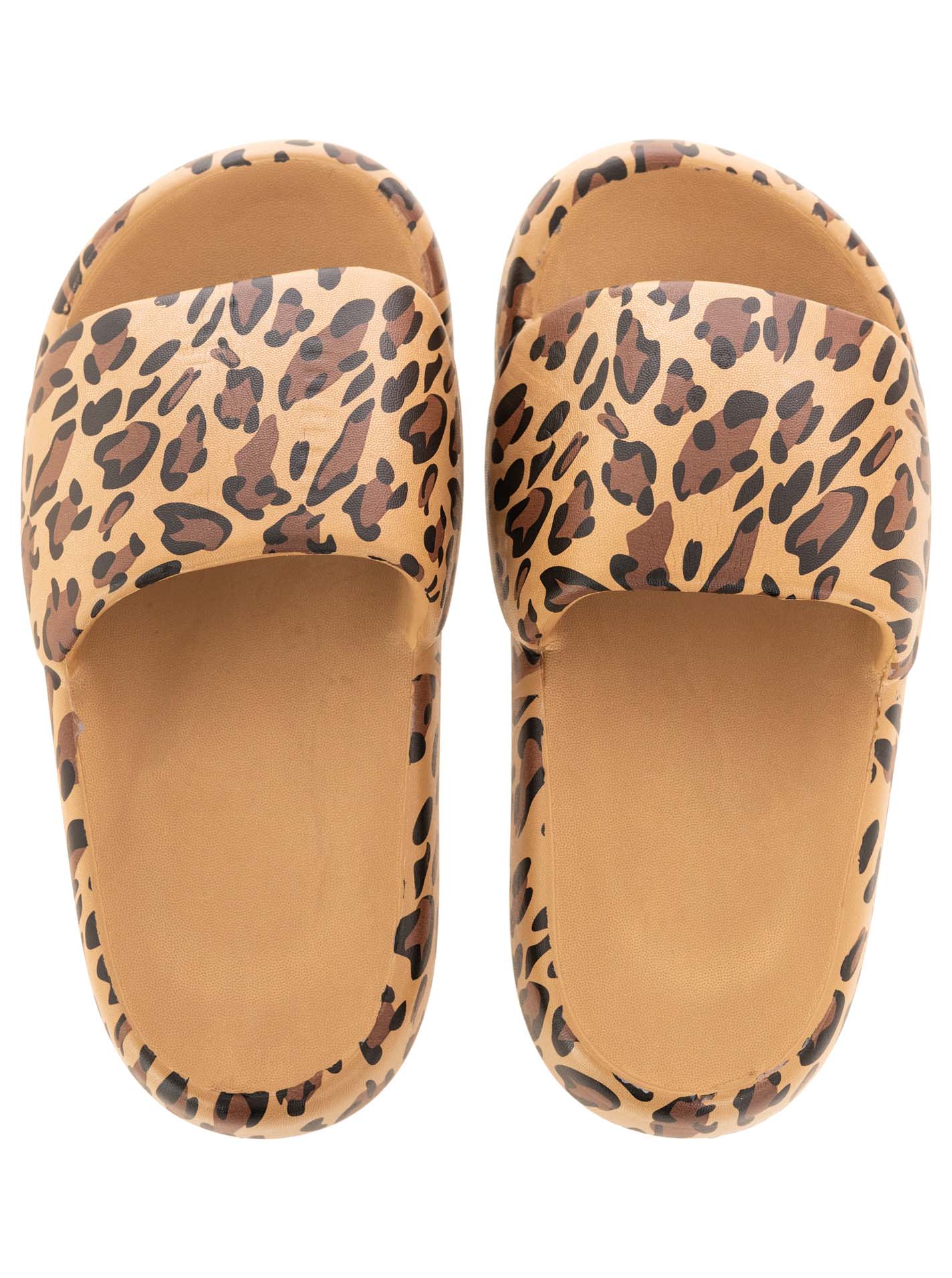 💕 Zwillingsherz Pantoffeln "Leo Look" Beige