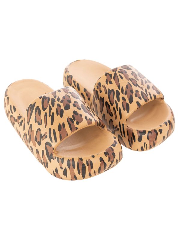 💕 Zwillingsherz Pantoffeln "Leo Look" Beige