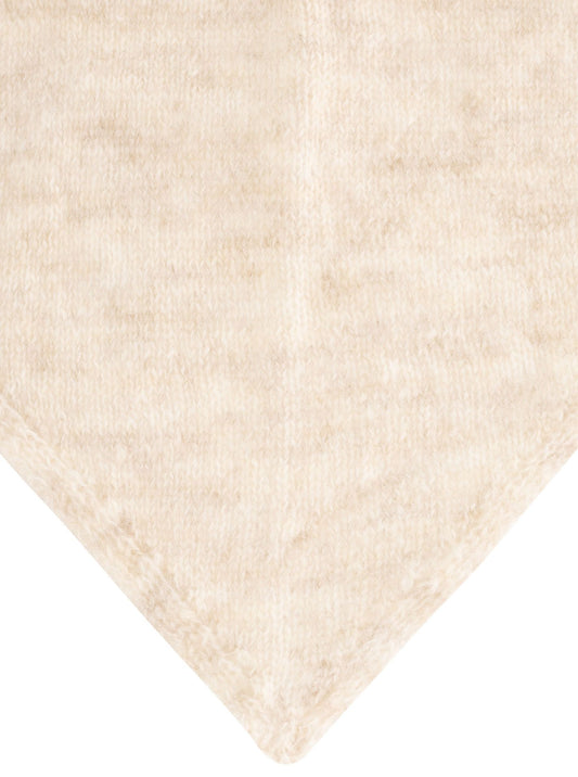 💕 Zwillingsherz Halstuch "Uni" Hellbeige