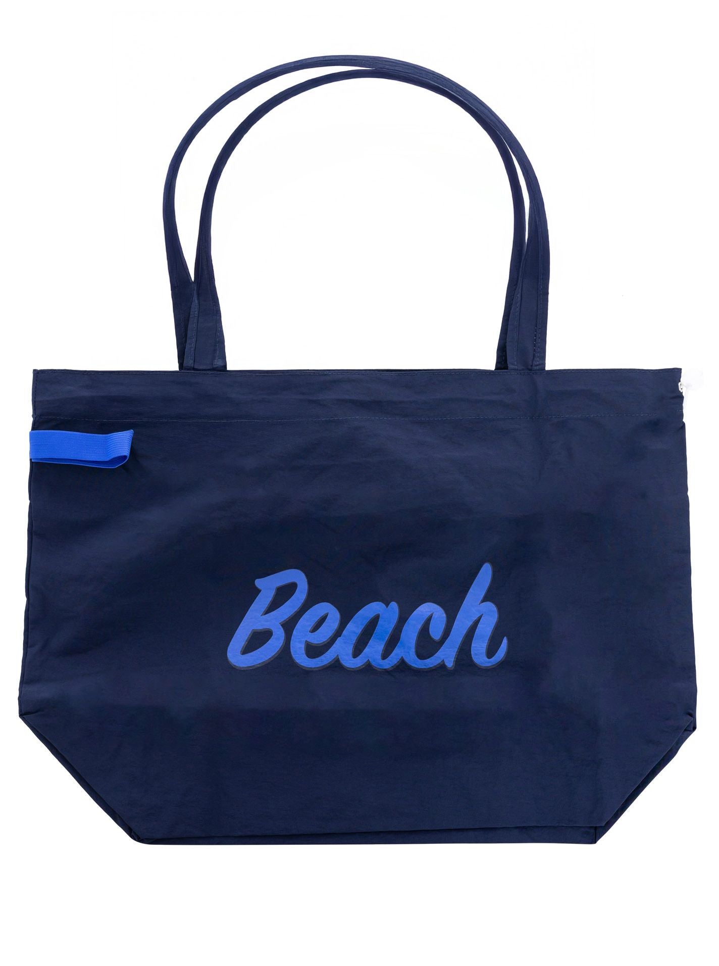 💕 Zwillingsherz Shopper "Beach" Tasche Strandtasche Blau