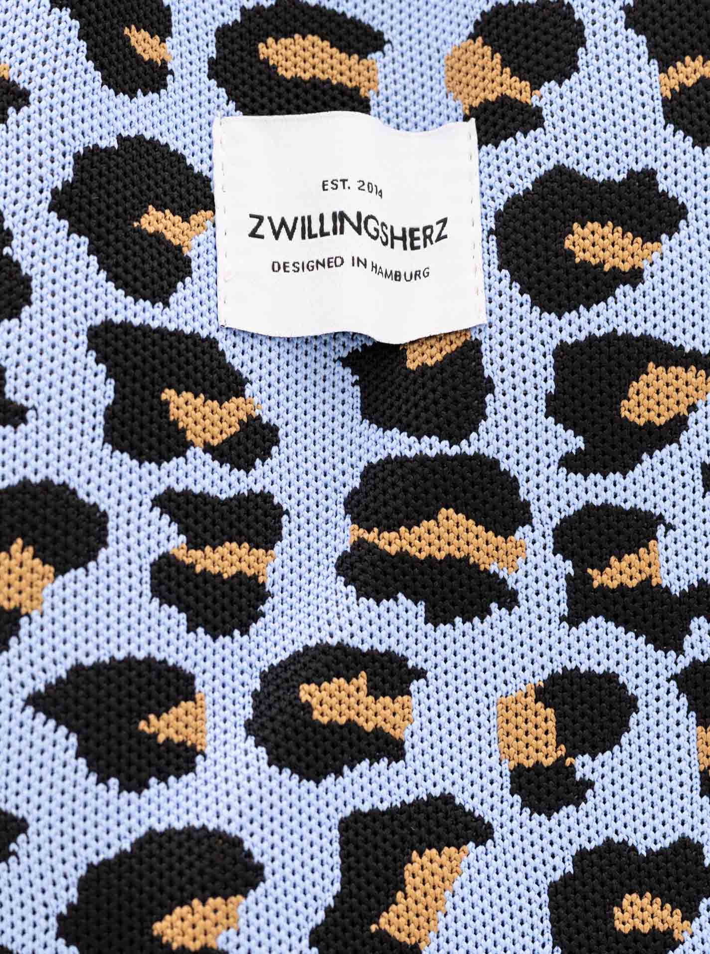 💕 Zwillingsherz XXL Shopper "Leo" Hellblau
