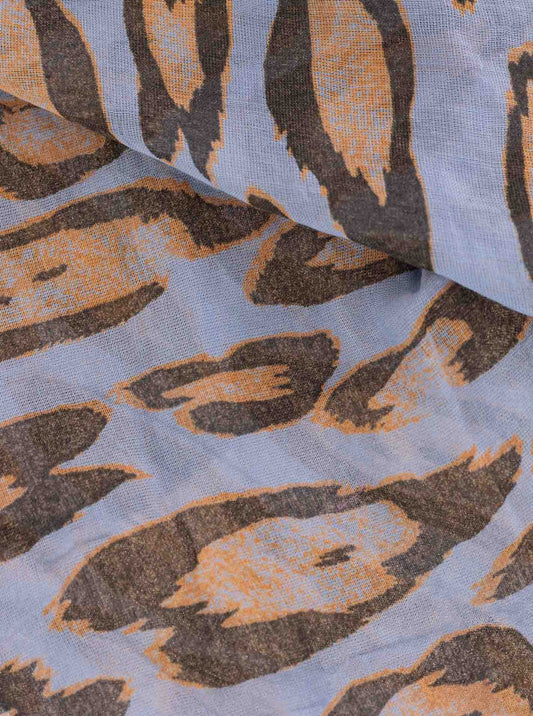 Loop Tuch "Leo Style" Blau