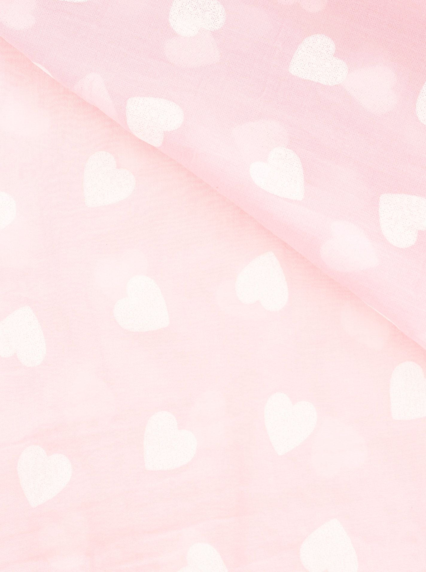 Loop Tuch "Herzen" Rosa
