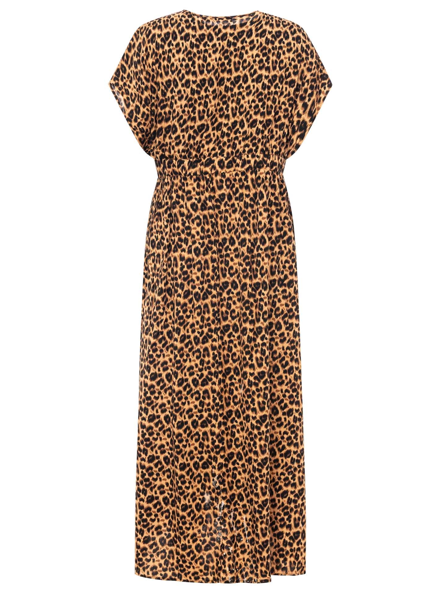 💕 Zwillingsherz Maxikleid "Leo Nights" Braun